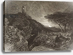 Постер Палмер Самуэль The Lonely Tower, 1879