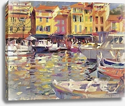 Постер Грехам Питер (совр) Harbour at Cassis
