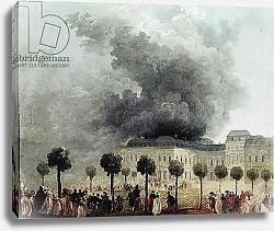Постер Робер Юбер Fire at the Opera House of the Palais-Royal in 1781