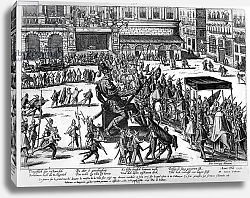 Постер Хогенберг Франц (карты) Entry of Hercule Francois of France, duke of Alencon in Antwerp, 19th February 1582
