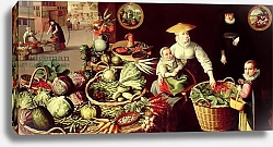 Постер Валкенборх Лукас Vegetable Market