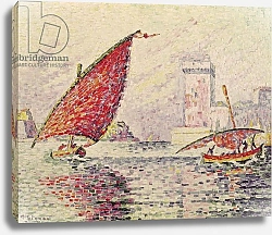 Постер Синьяк Поль (Paul Signac) Fort Saint-Jean, Marseilles, 1907