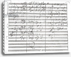 Постер Бетховен Людвиг Score for the 3rd Movement of the 5th Symphony