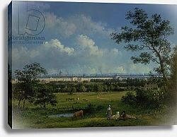 Постер Нокс Джон A View of Regent's Park and the Colosseum from Primrose Hill, 1832