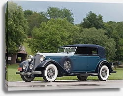 Постер Lincoln KA Custom Dietrich Convertible Sedan '1933
