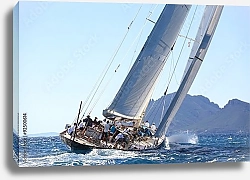 Постер Яхта в океане в солнечный день №4