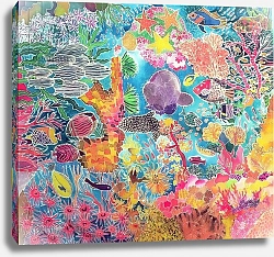 Постер Саймон Хилари (совр) Tropical Coral, 1993