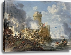 Постер Питерс Бонавентура Turks Storming a Seaport, 1641