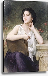 Постер Бугеро Вильям (Adolphe-William Bouguereau) Вдохновение