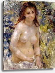 Постер Ренуар Пьер (Pierre-Auguste Renoir) Study. Torso, effect of sunlight, c.1875-76