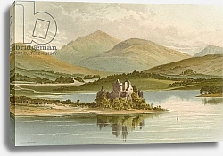Постер Школа: Английская 19в. Kilchurn Castle - Loch Awe