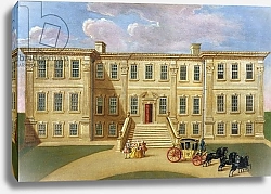 Постер Школа: Английская 18в. Calke Hall, Derbyshire, the Seat of Sir Henry Harpur, Baronet, c.1734