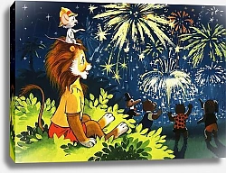 Постер Ливраджи Вирджинио (дет) Leo the Friendly Lion