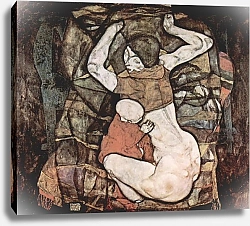 Постер Шиле Эгон (Egon Schiele) Молодая мать