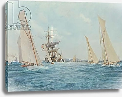 Постер Дикстон Чарльз A Yacht Race