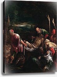 Постер Бассано Леандро Entombment of Christ, 1578-80