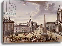 Постер Барон Карл View of the Town Hall, 1772 2