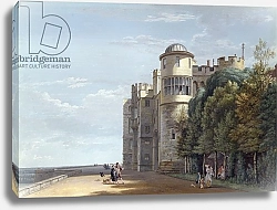 Постер Сэндби Поль The North Terrace, Windsor Castle, looking East