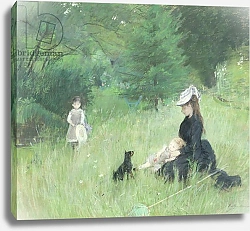 Постер Моризо Берта In a Park, c.1874