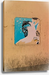 Постер Граффити на стене, Флоренция, Италия