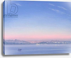 Постер Харе Дерек (совр) Dawn over Lake Piccola