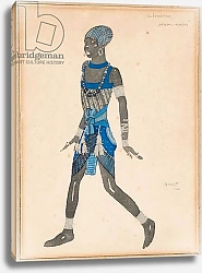 Постер Бакст Леон A costume design for 'Cleopatra', 1910