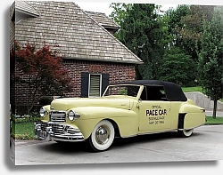 Постер Lincoln Continental Indy Pace Car '1946