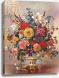 Постер Уильямс Альберт (совр) PB/268 Vase of Flowers in a Porcelain Jug