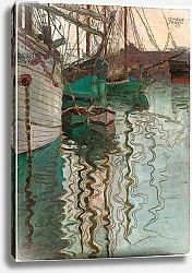 Постер Шиле Эгон (Egon Schiele) Port of Trieste, 1907