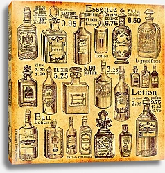 Постер Flacons et Parfums