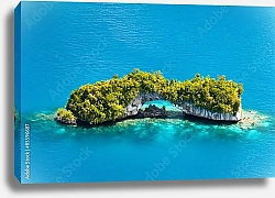 Постер Остров с аркой, острова Палау