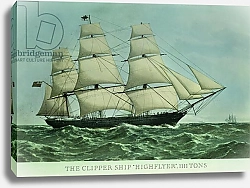 Постер Неизвестен The Clipper ship 'Highflyer', 1111 tons