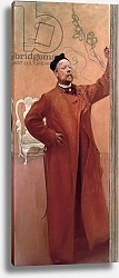 Постер Ларсон Карл In Front of the Mirror: Self Portrait, 1900