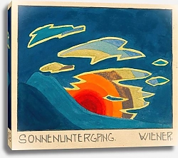 Постер Винер Карл Sonnenuntergang