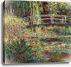 Постер Моне Клод (Claude Monet) Waterlily Pond: Pink Harmony, 1900