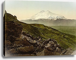 Постер Россия. Кисловодск, Эльбрус (5631 метр)