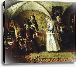 Постер Маковский Константин The Introduction, 1868