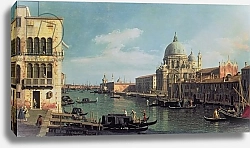 Постер Каналетто (Giovanni Antonio Canal) View of the Grand Canal: Santa Maria della Salute, early 1730s