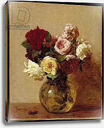 Постер Фантен-Латур Анри Roses, 1884