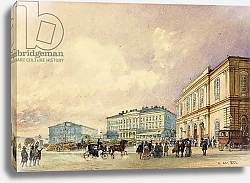 Постер Альт Рудольф The Southstation, Vienna; Der Sudbahnhof, Wien, 1852