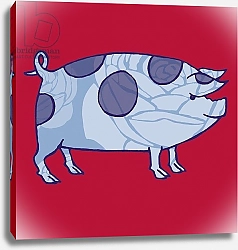 Постер Хью Сара (совр) Piddle Valley Pig, 2005
