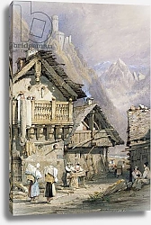 Постер Праут Самуэль An Alpine Village