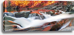 Постер Осенний водопад