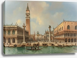 Постер View Of The Piazzetta Di San Marco, Venice