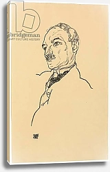 Постер Шиле Эгон (Egon Schiele) Portrait of August Lederer, 1918