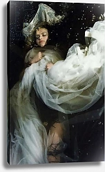 Постер Хогабо Элинтиция (совр) Floating bride, 2013, screen print
