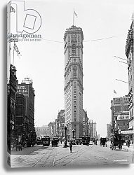 Постер Неизвестен Times Building, New York, N.Y., c.1908