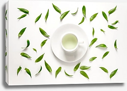 Постер Белый чай