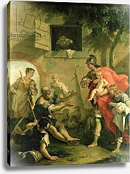 Постер Риччи Себастьяно The Infant Cyrus with the Shepherd