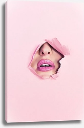 Постер Розовая помада
